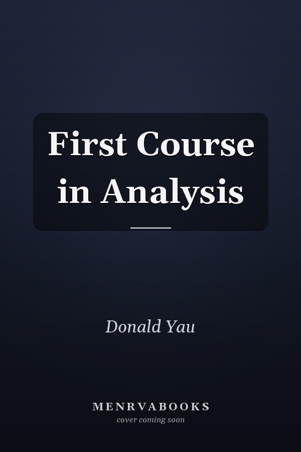 First Course in Analysis