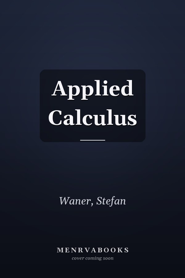 Applied Calculus