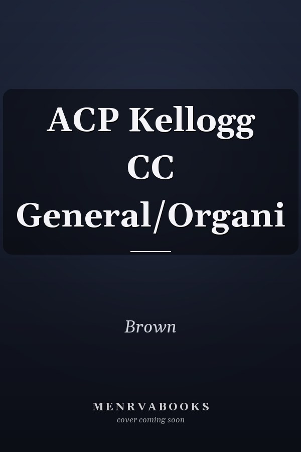 ACP Kellogg CC General/Organi