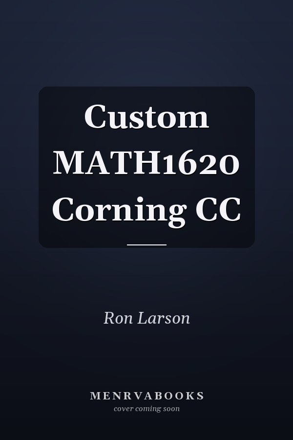Custom MATH1620 Corning CC