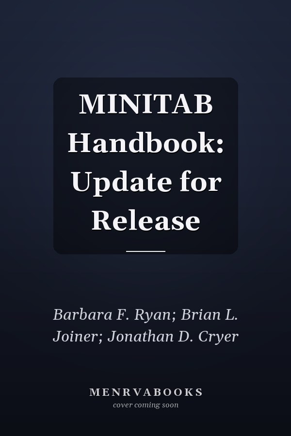 MINITAB Handbook: Update for Release