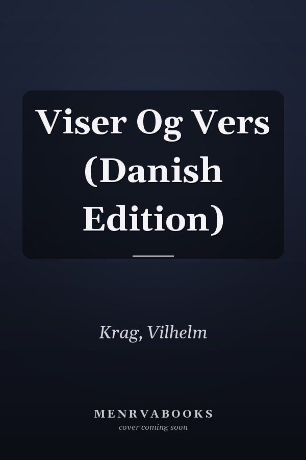 Viser Og Vers (Danish Edition)