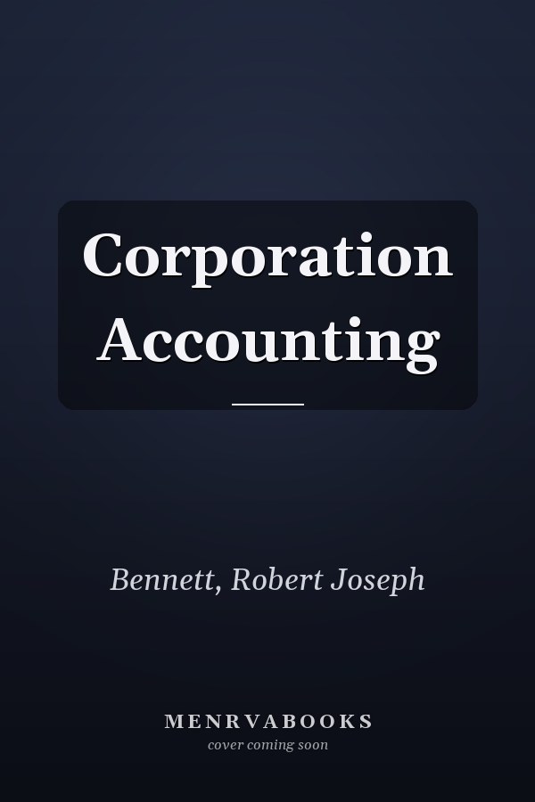 Corporation Accounting
