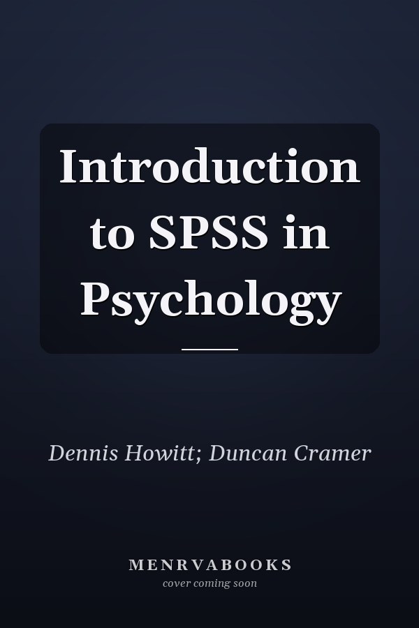 Introduction to SPSS in Psychology