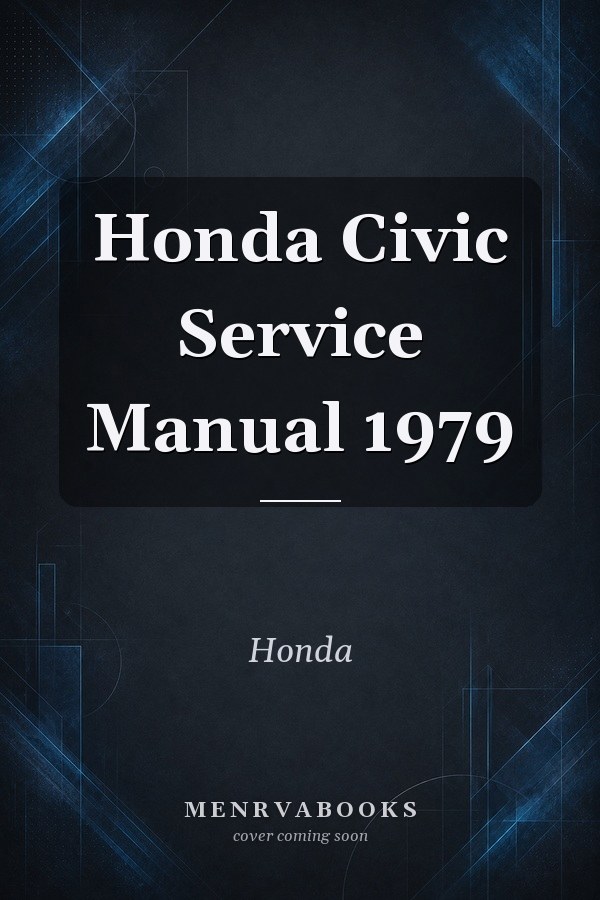 Honda Civic Service Manual 1979