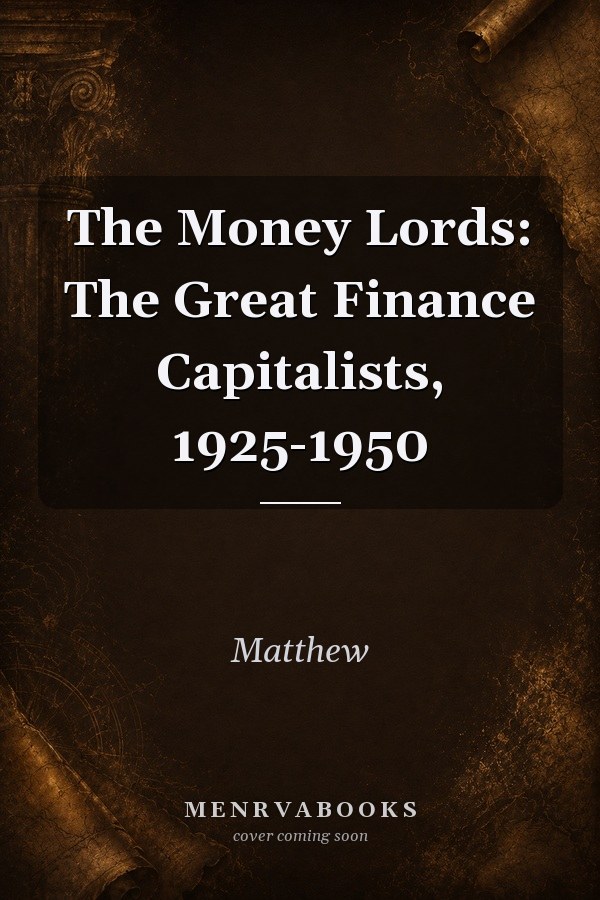 The Money Lords; The Great Finance Capitalists, 1925-1950.