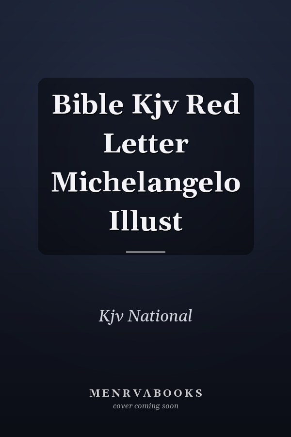Bible Kjv Red Letter Michelangelo Illust