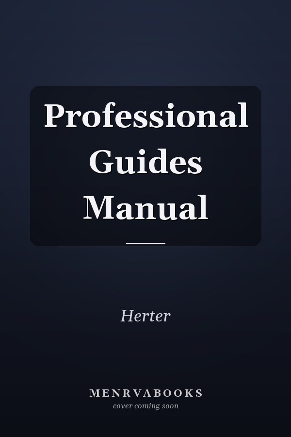 Professional Guides Manual