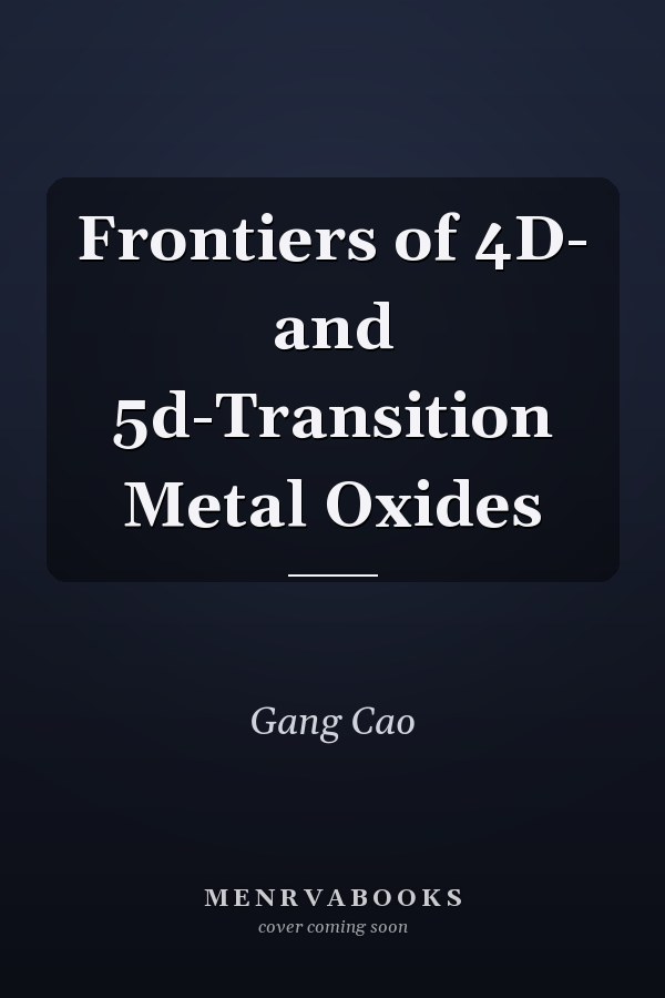 Frontiers of 4D- and 5d-Transition Metal Oxides