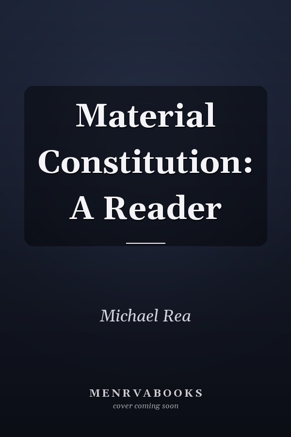 Material Constitution: A Reader