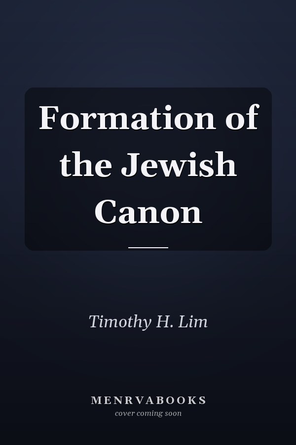 Formation of the Jewish Canon