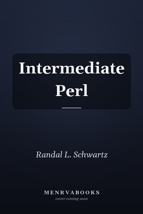 Intermediate Perl