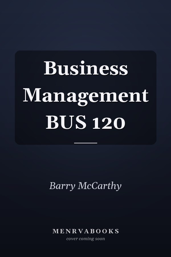 Business Management BUS 120