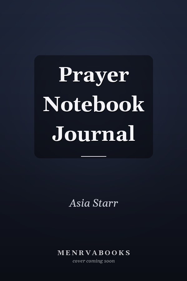 Prayer Notebook Journal