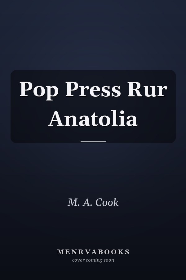 Pop Press Rur Anatolia