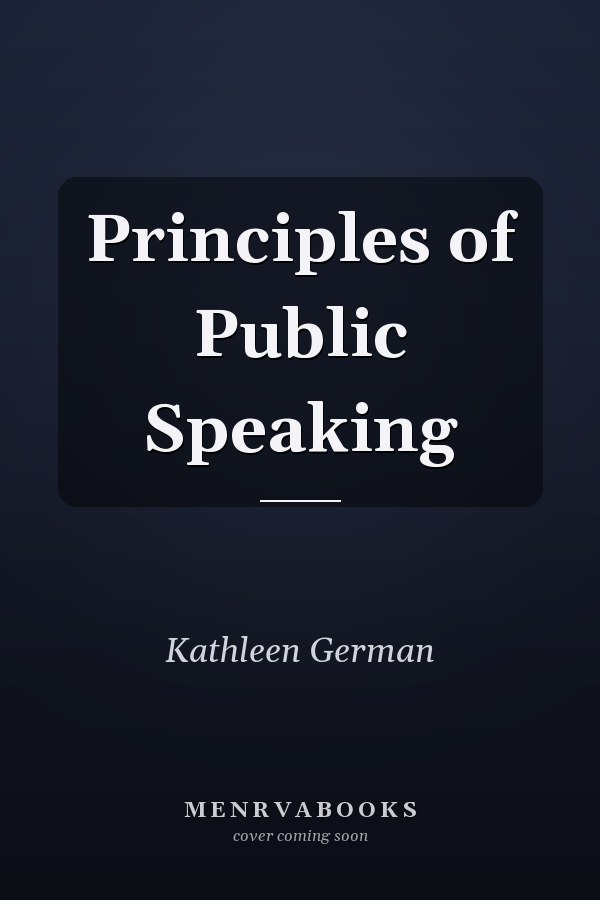 Principles of Public Speaking