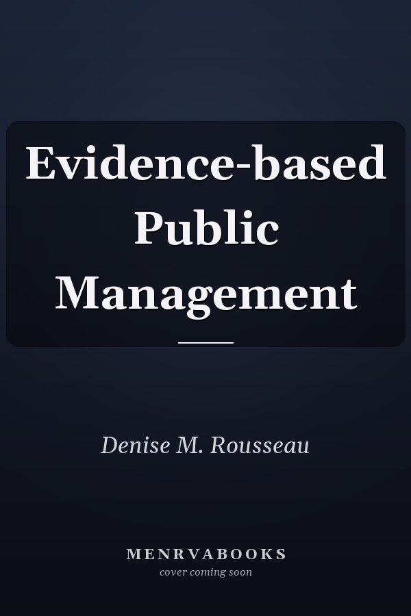 Evidence-based Public Management