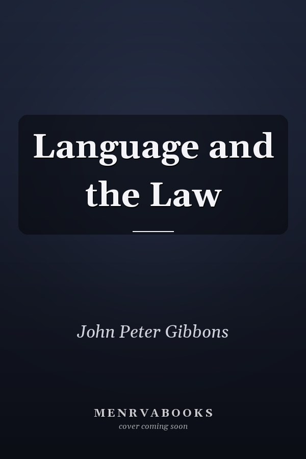 Language and the Law
