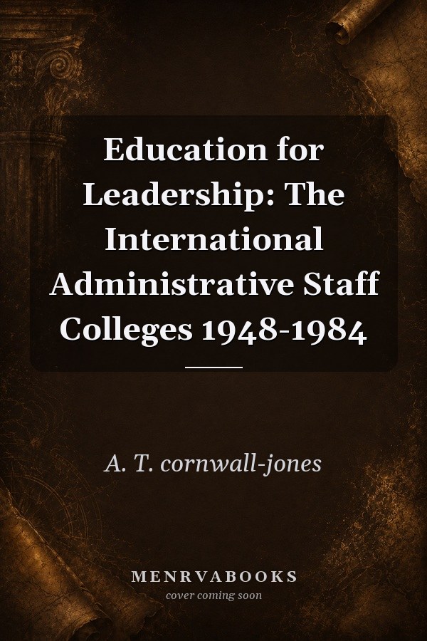 Education for Leadership: The International Administrative Staff Colleges 1948-1984