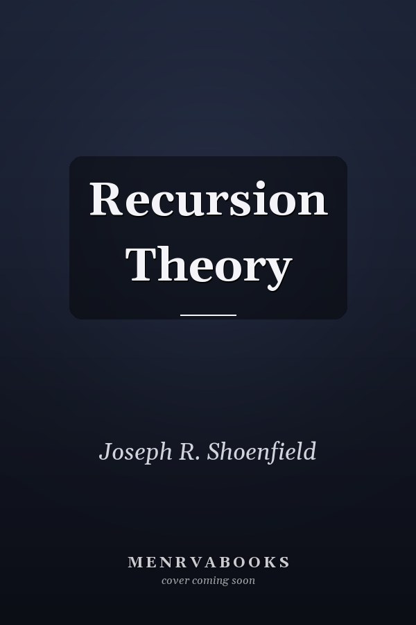 Recursion Theory