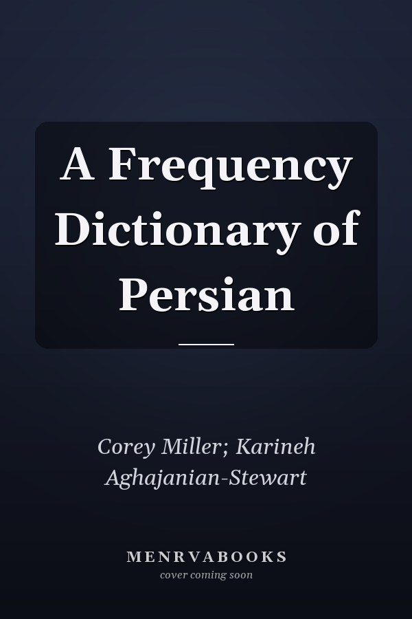 A Frequency Dictionary of Persian