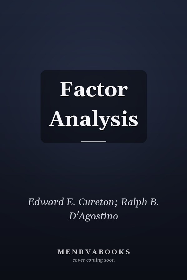 Factor Analysis