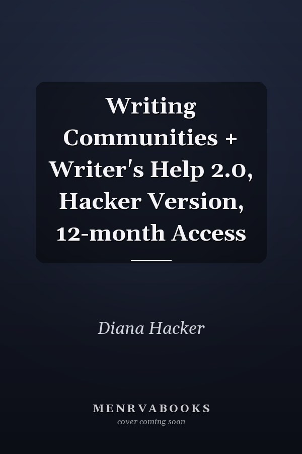 Writing Communities + Writer's Help 2.0, Hacker Version, 12-month Access