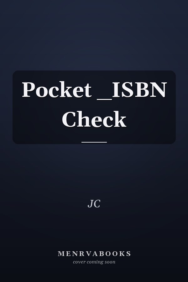 Pocket _ISBN Check