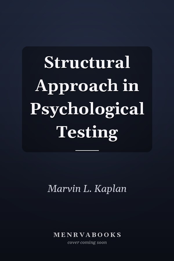 Structural Approach in Psychological Testing