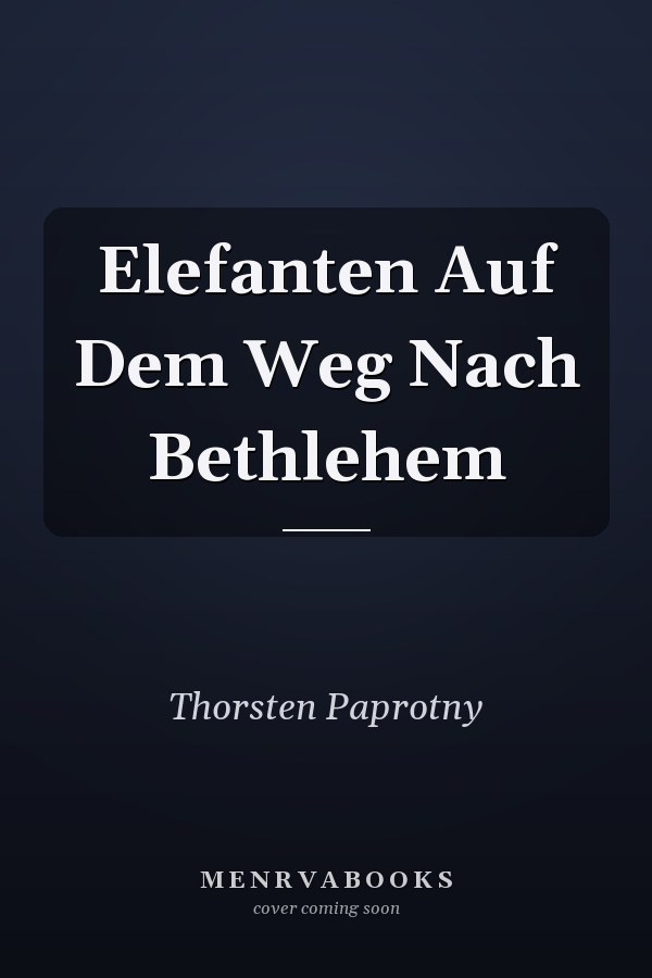 Elefanten Auf Dem Weg Nach Bethlehem