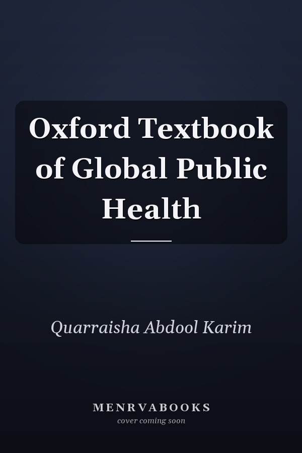Oxford Textbook of Global Public Health