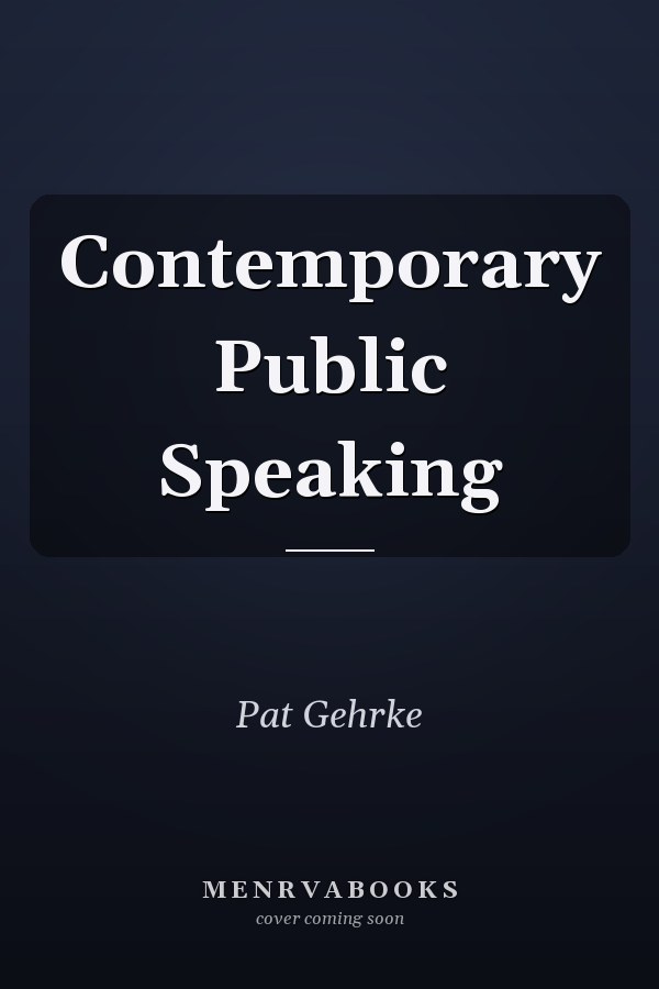 Contemporary Public Speaking