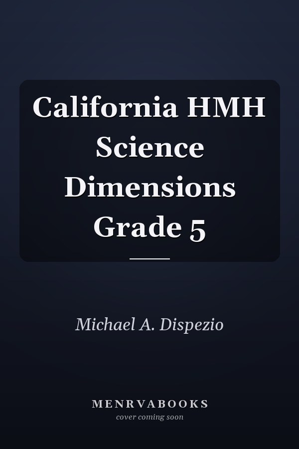 California HMH Science Dimensions Grade 5