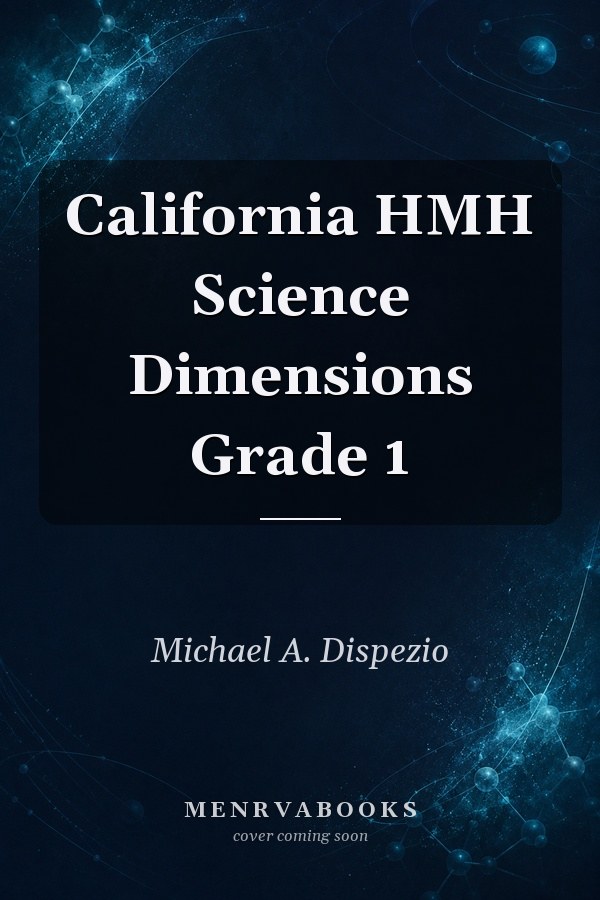 California HMH Science Dimensions Grade 1