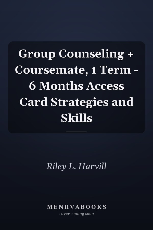 Group Counseling + Coursemate, 1 Term - 6 Months Access Card Strategies and Skills