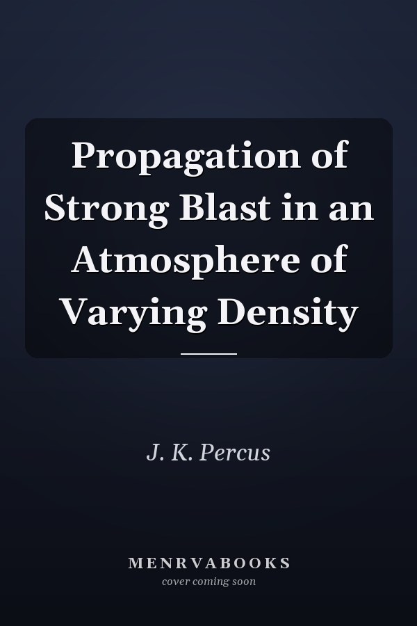 Propagation of Strong Blast in an Atmosphere of Varying Density