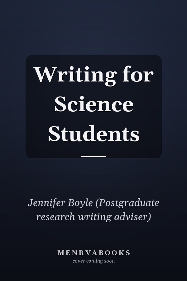 Writing for Science Students