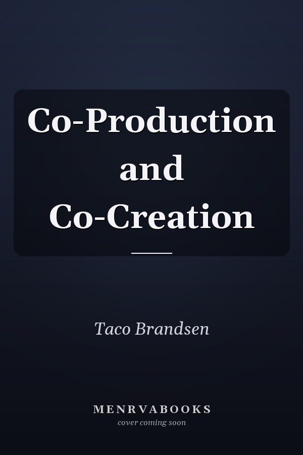 Co-Production and Co-Creation