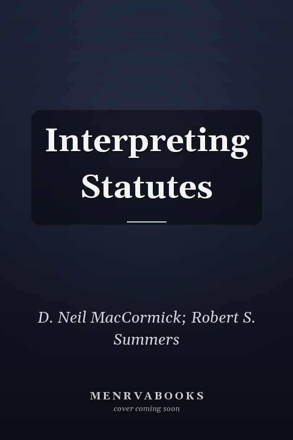 Interpreting Statutes