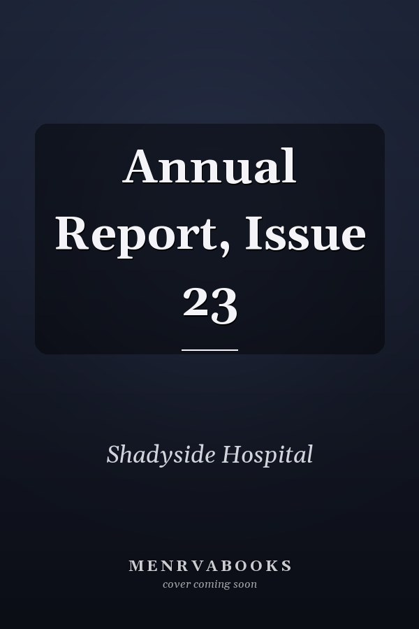 Annual Report, Issue 23