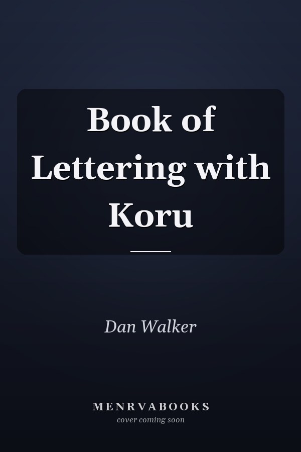 Book of Lettering with Koru