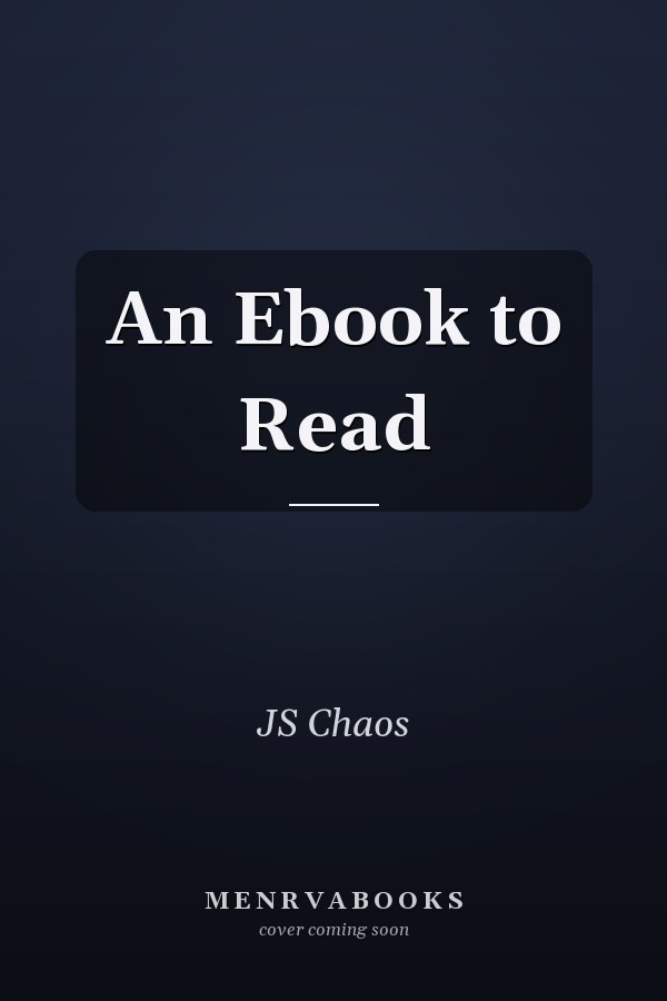 An Ebook to Read