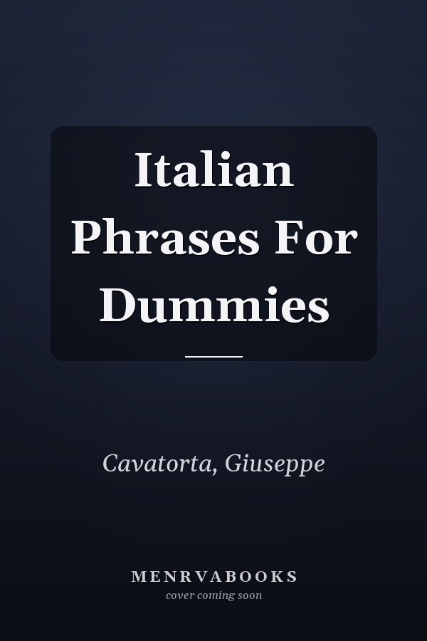 Italian Phrases For Dummies