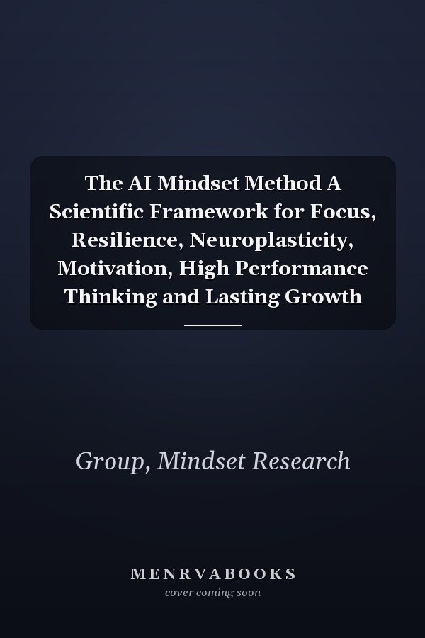 The AI Mindset Method A Scientific Framework for Focus, Resilience, Neuroplasticity, Motivation, High Performance Thinking and Lasting Growth