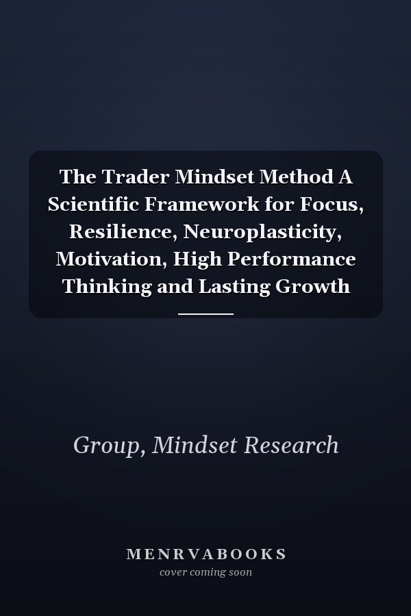 The Trader Mindset Method A Scientific Framework for Focus, Resilience, Neuroplasticity, Motivation, High Performance Thinking and Lasting Growth