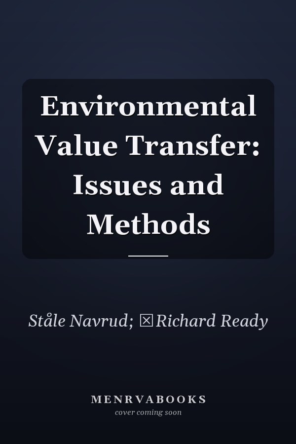 Environmental Value Transfer: Issues and Methods