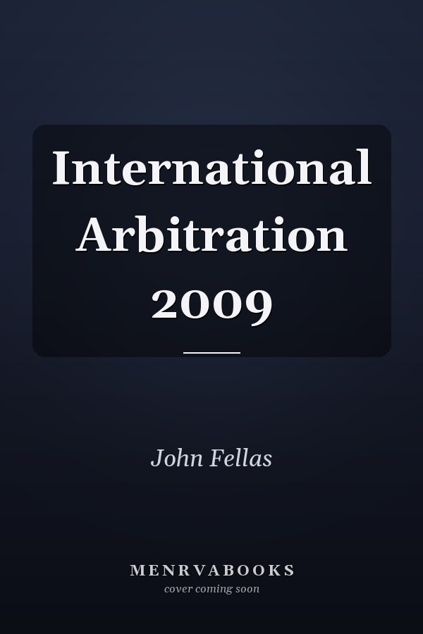 International Arbitration 2009