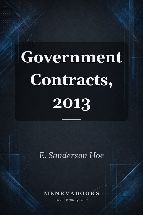 Government Contracts, 2013