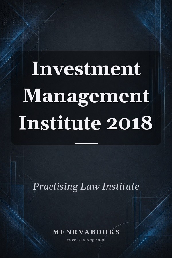 Investment Management Institute 2018