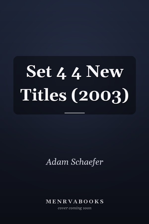 Set 4 4 New Titles (2003)